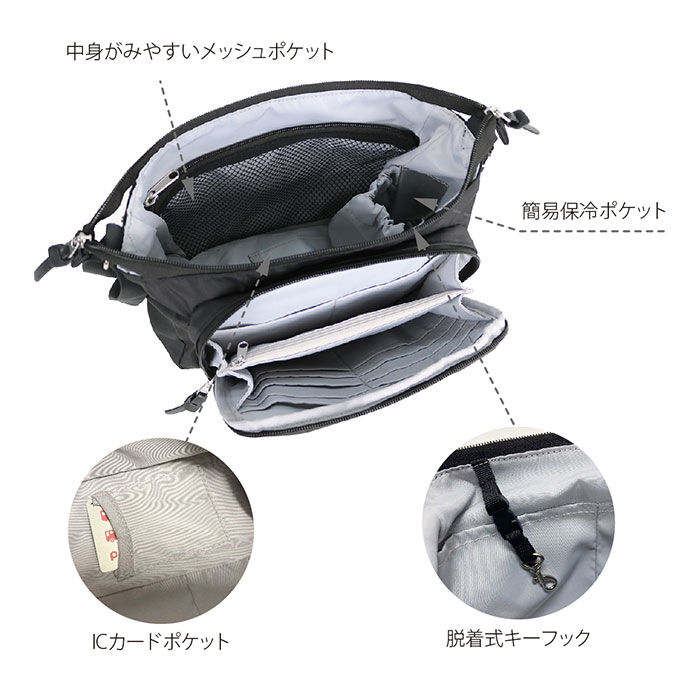 BACKYARD FAMILY「センバドー ママカル ショルダー 拡張 通販 マザーズバッグ マザーバッグ ショルダーバッグ」|ショルダー・メッセンジャー|