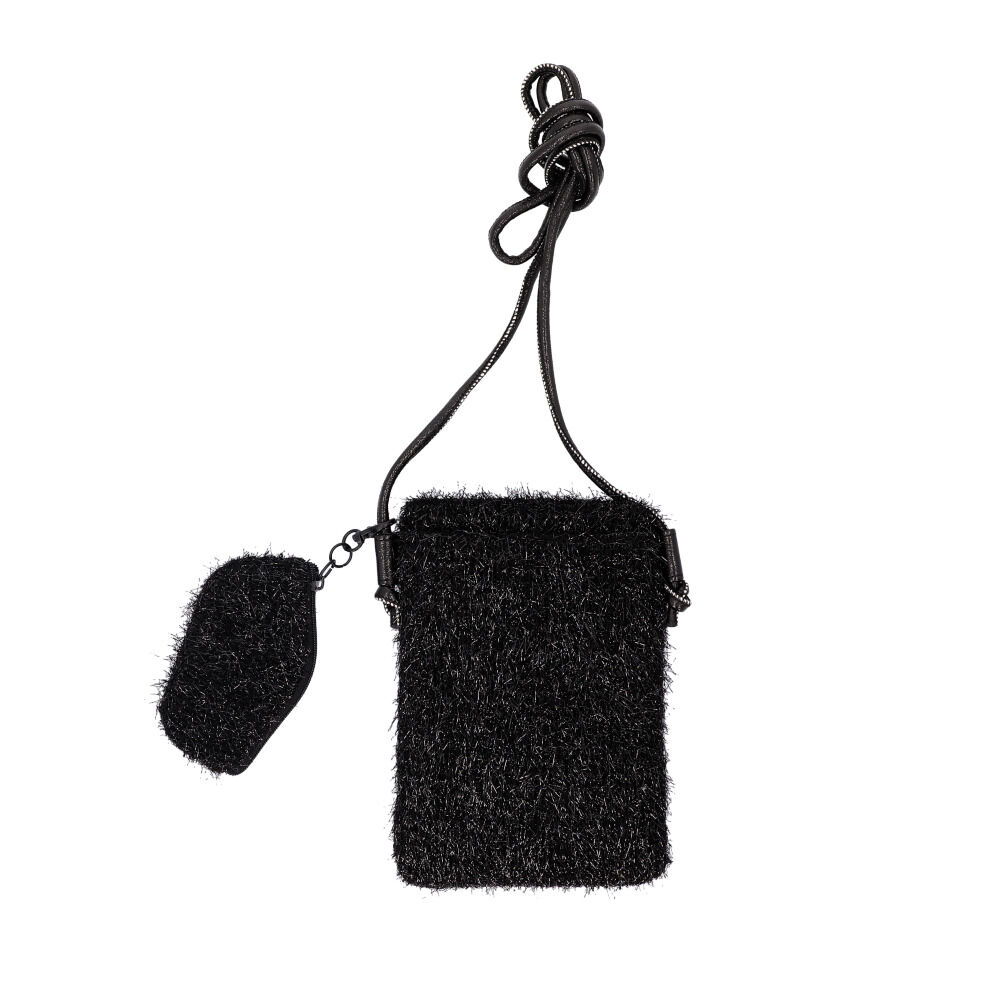 BACKYARD FAMILY「Pisoraro ピソラロ ショルダーバッグ ポシェット ミニ 通販 ラメバック」|ショルダー・メッセンジャー|ブラック2