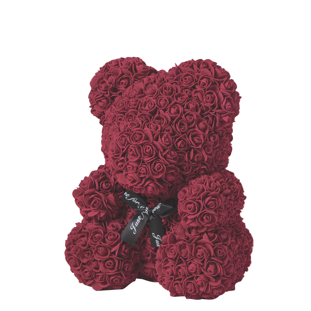 BACKYARD FAMILY「アーティフィシャル 通販 アニマル 人形 ディスプレイ用 クリアケース入り 置き型 バラ 薔薇」|その他|レッド1