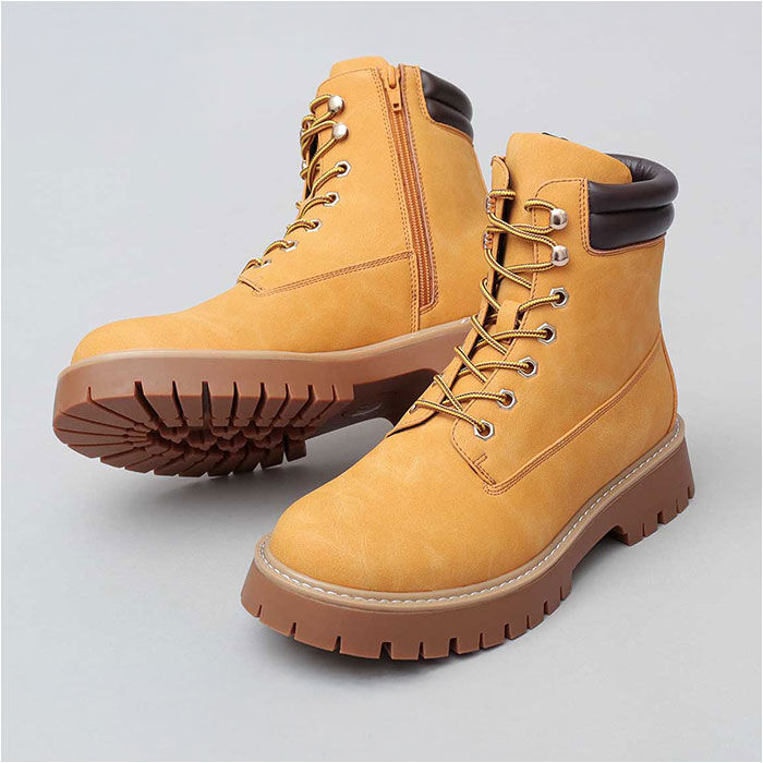 BACKYARD FAMILY「glabella グラベラ ブーツ メンズ glbb308 通販 ワークブーツ レースアップブーツ」|ショートブーツ|