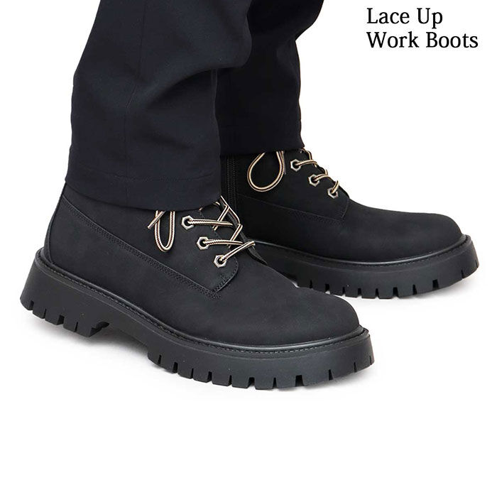 BACKYARD FAMILY「glabella グラベラ ブーツ メンズ glbb308 通販 ワークブーツ レースアップブーツ」|ショートブーツ|