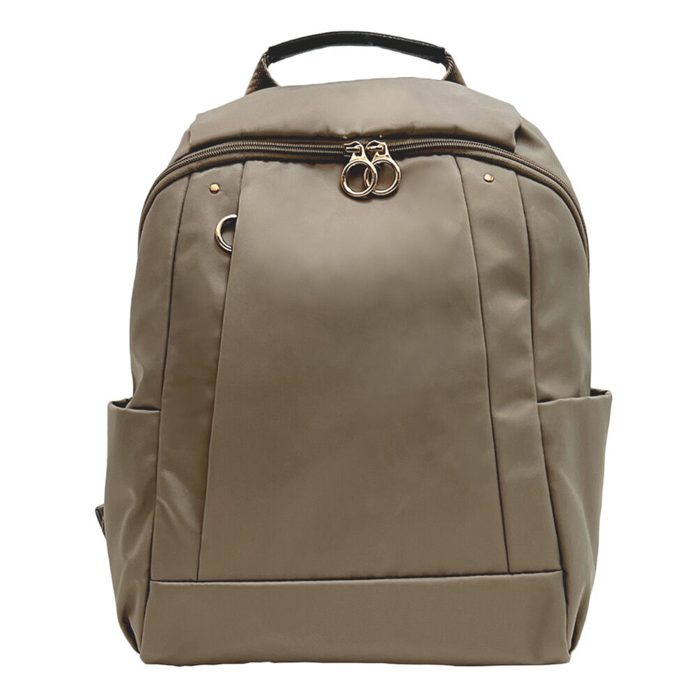 BACKYARD FAMILY「リュック レディース 通勤 ナイロン 通販 リュックサック バックパック デイパック 通学 A4」|リュック|ベージュ1