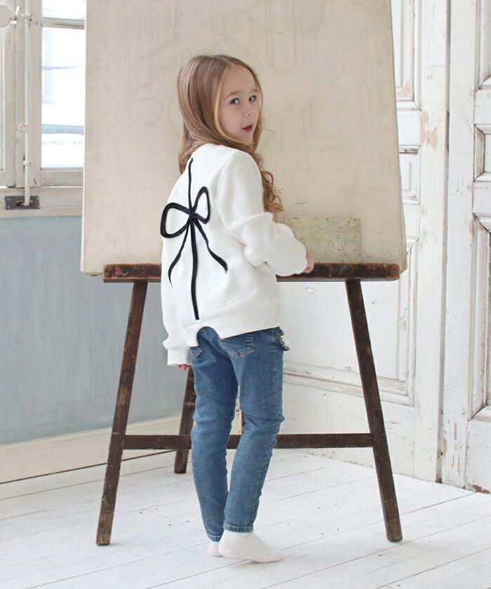 BACKYARD FAMILY「キッズ トレーナー 女の子 通販 スウェット 13272002 プルオーバー スエット 綿100%」|その他|