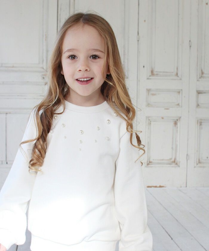 BACKYARD FAMILY「キッズ トレーナー 女の子 通販 スウェット 13272002 プルオーバー スエット 綿100%」|その他|