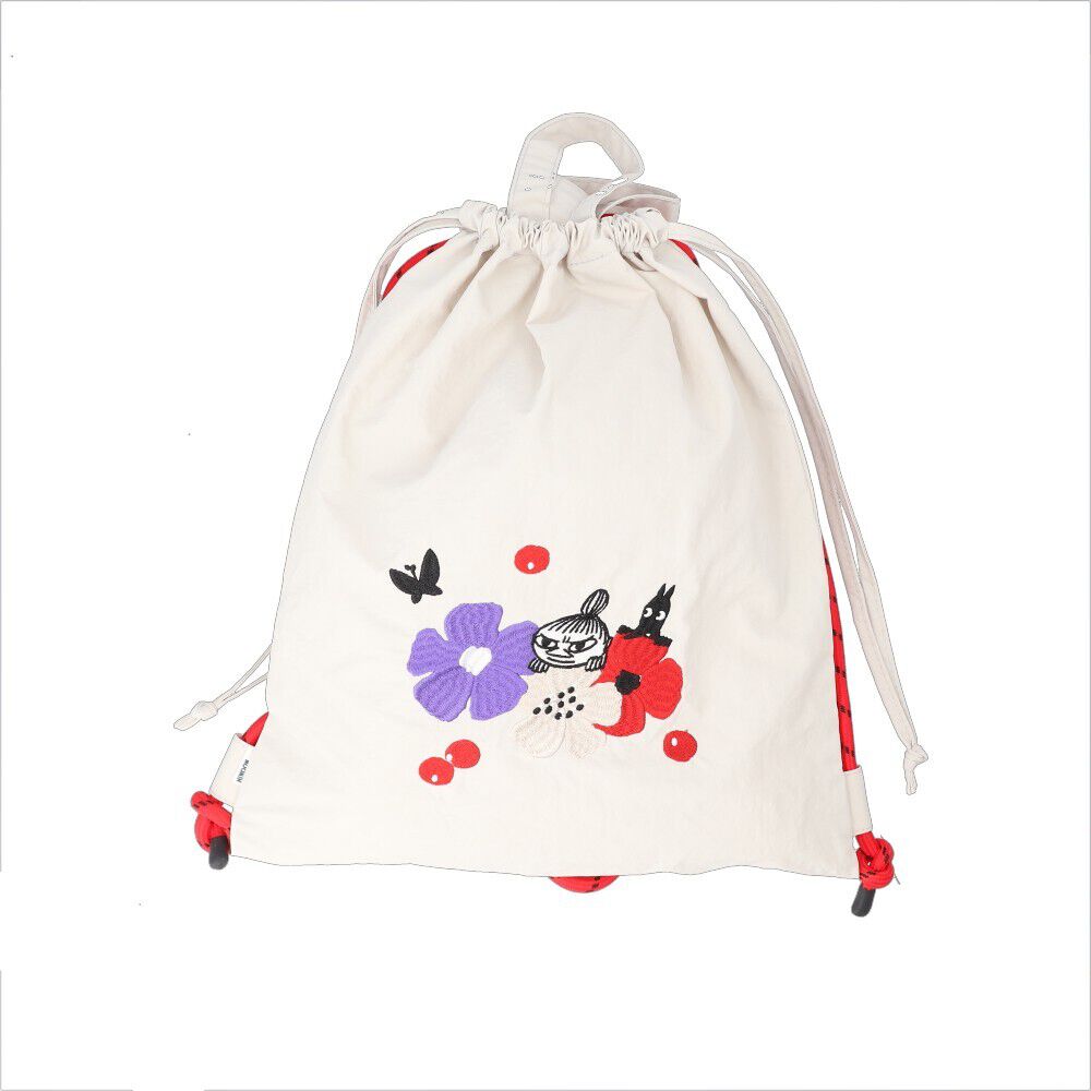 BACKYARD FAMILY「ナップザック ムーミン 通販 ナップサック リュック レディース リュックサック ナイロン バッグ」|リュック|グレー2