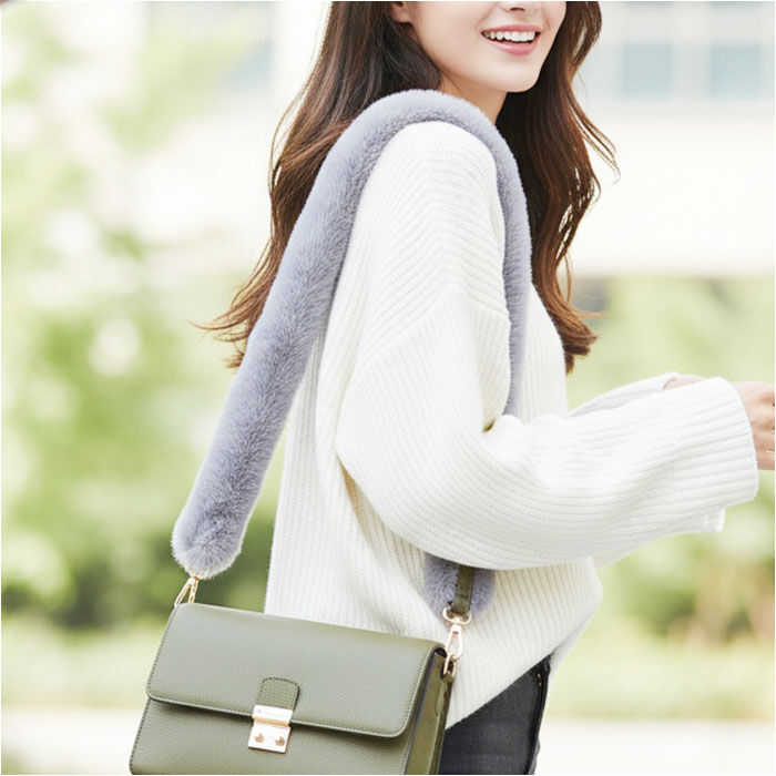 BACKYARD FAMILY「ショルダーストラップ 太め バッグ用 通販 ショルダーベルト 肩掛けベルト ストラップ もこもこ」|その他|