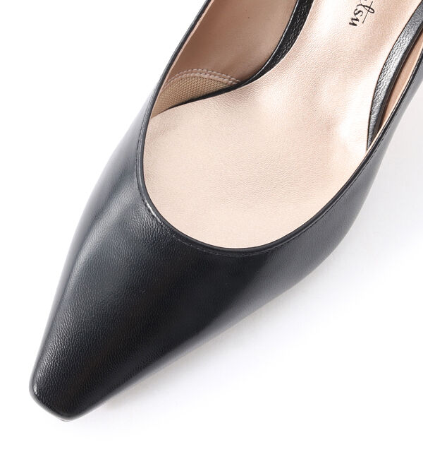 銀座かねまつ「RMMH1452BSKID  【ベーシック】【本革】ブラックパンプス【オケージョン対応】」|パンプス|