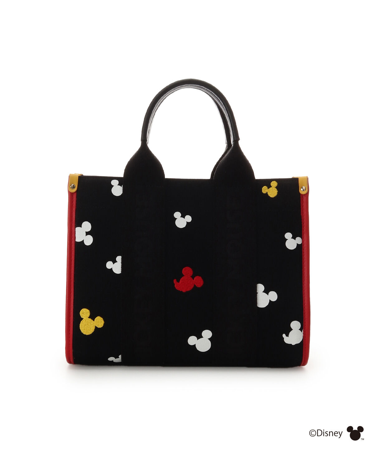 Samantha Thavasa「「ミッキー」コレクション トートバッグ」|トートバッグ|ブラック