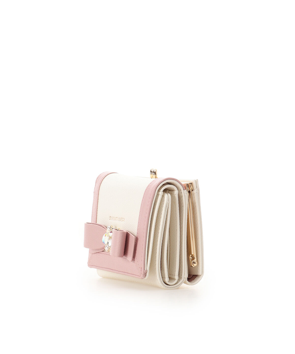 Samantha Vega「バイカラージュエルリボン折財布」|財布|