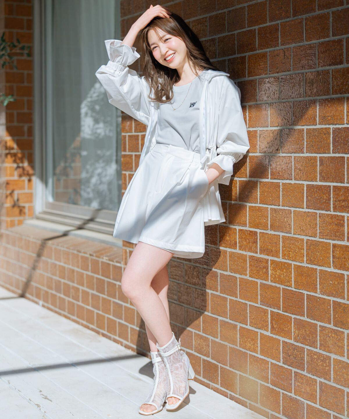 WILLSELECTION「UVカットペプラムブルゾン」|ブルゾン・スタジャン|