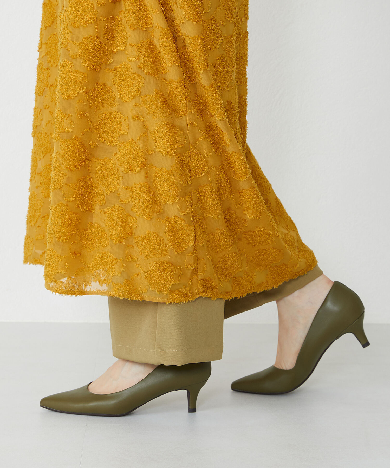 ORiental TRaffic「【跳べるパンプス/シリーズ累計１５０万足突破】ミドルヒール パンプス /R-3202 オフィス」|パンプス|