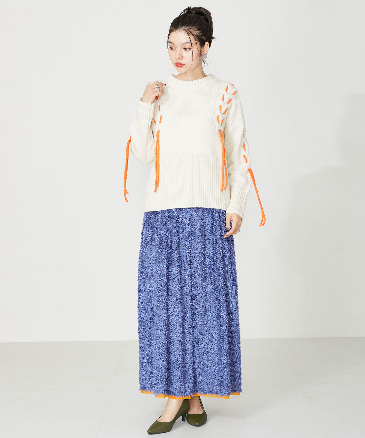 ORiental TRaffic「【跳べるパンプス/シリーズ累計１５０万足突破】ミドルヒール パンプス /R-3202 オフィス」|パンプス|