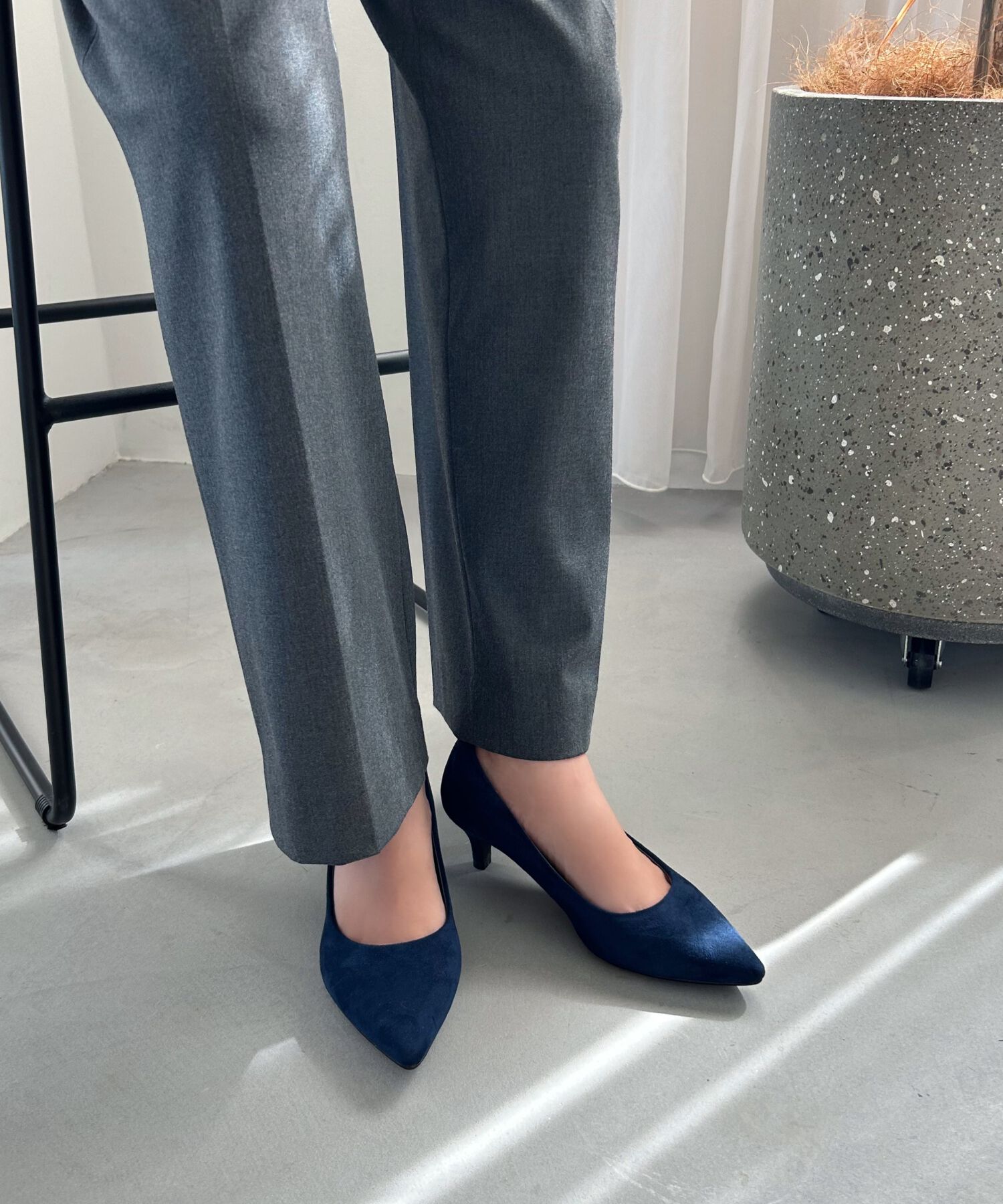 ORiental TRaffic「【跳べるパンプス/シリーズ累計１５０万足突破】ミドルヒール パンプス /R-3202 オフィス」|パンプス|