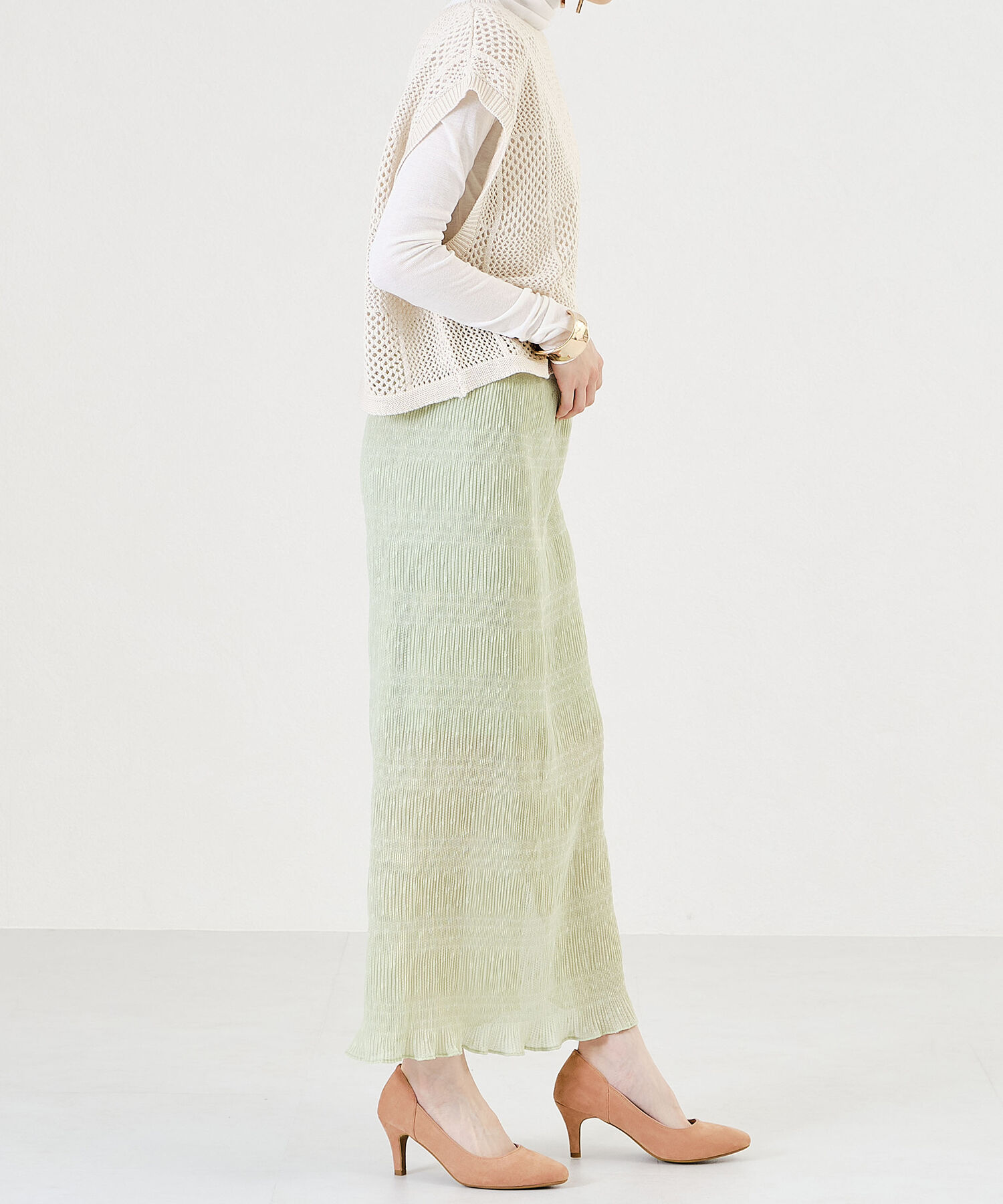 ORiental TRaffic「【跳べるパンプス/シリーズ累計１５０万足突破】アーモンドトゥヒール/R-3203 WEB限定」|パンプス|