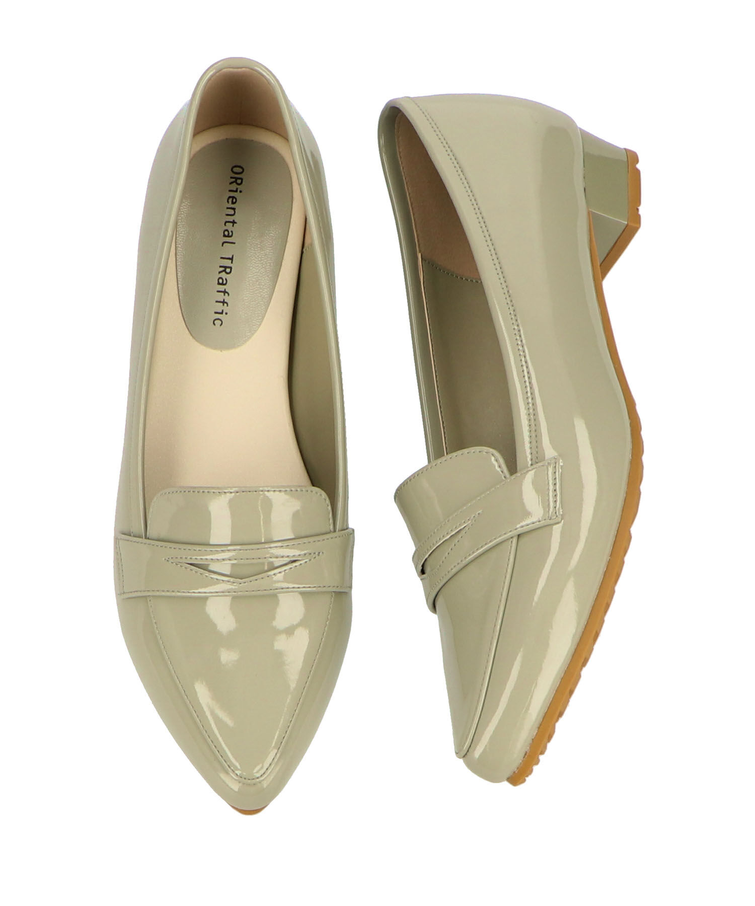 ORiental TRaffic「【防水】ポインテッドトゥ レイン パンプス /R-1016 晴雨兼用 通勤靴」|パンプス|