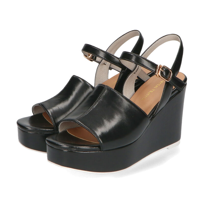 ORiental TRaffic「【アウトレット価格】甲深 ベルト ウエッジ サンダル /31245」|サンダル|