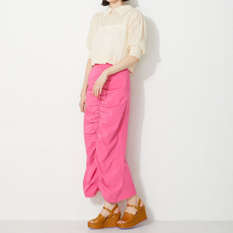 ORiental TRaffic「【アウトレット価格】甲深 ベルト ウエッジ サンダル /31245」|サンダル|