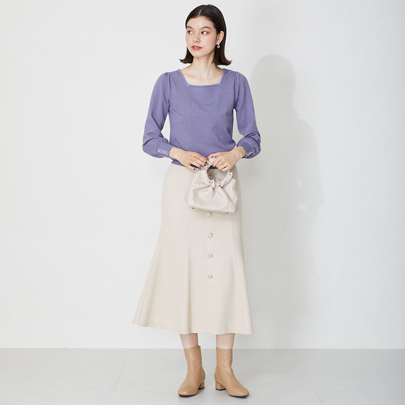 ORiental TRaffic「ソフトレザー メタリックライン ブーツ /31409 柔らかい 履き口に隠しゴム付き」|ショートブーツ|