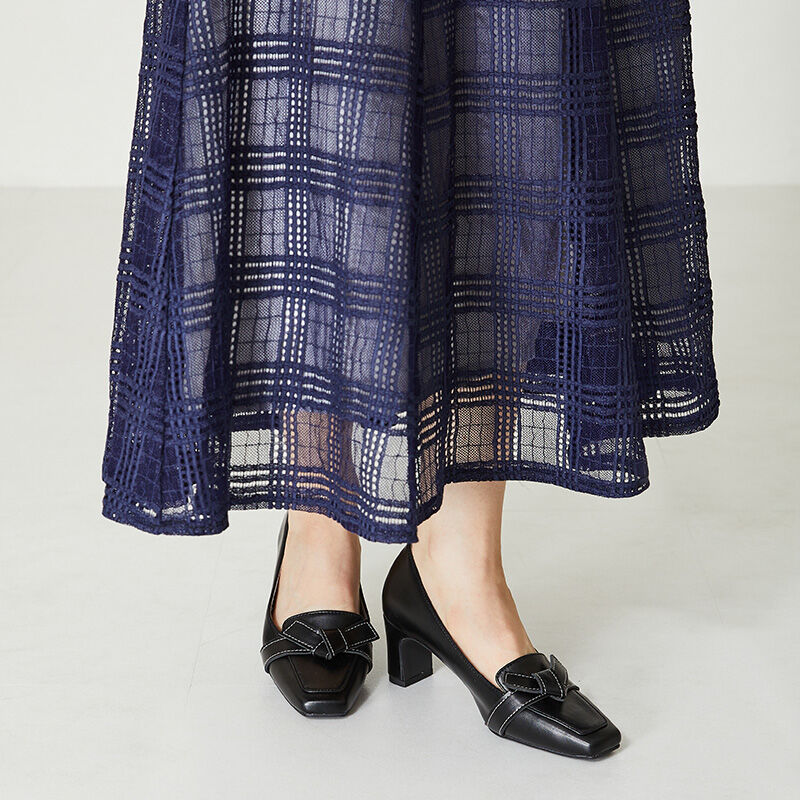 ORiental TRaffic「リボンステッチパンプス/31316」|パンプス|