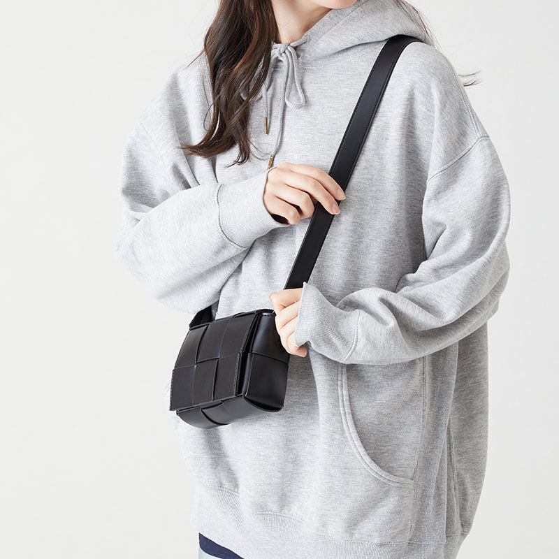 ORiental TRaffic「【BAG】編み込みショルダーバッグ/BA-213 ハンドバッグ ショルダーバッグ」|ショルダー・メッセンジャー|