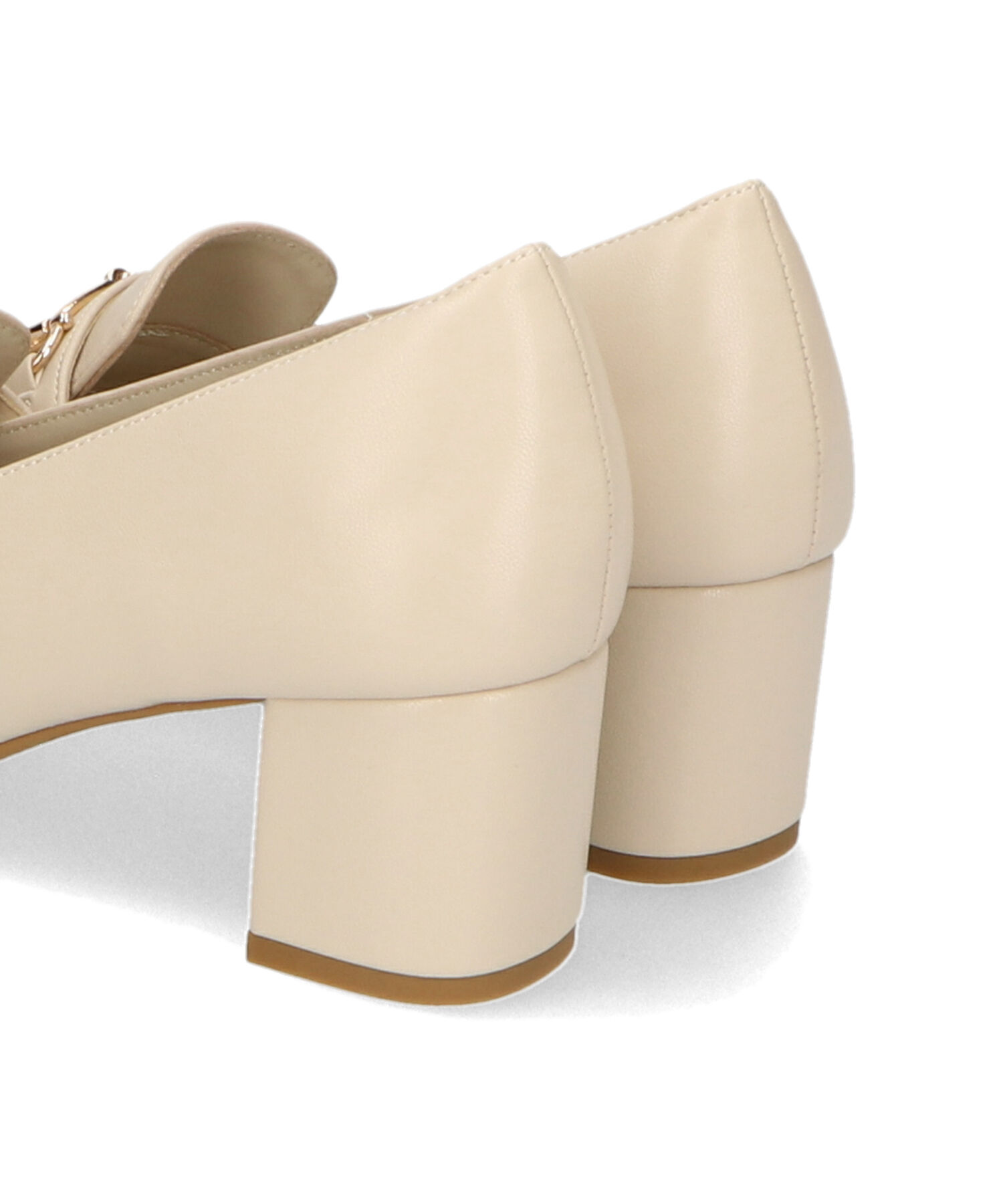 ORiental TRaffic「【跳べるパンプス/シリーズ累計１５０万足突破 】ビット ヒールローファー /R-3214 厚手クッション」|パンプス|