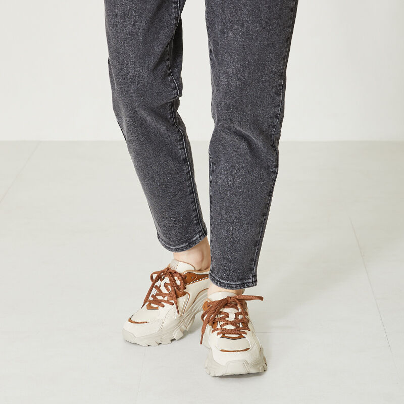 ORiental TRaffic「配色パーツ厚底スニーカー/OT3733」|スニーカー|