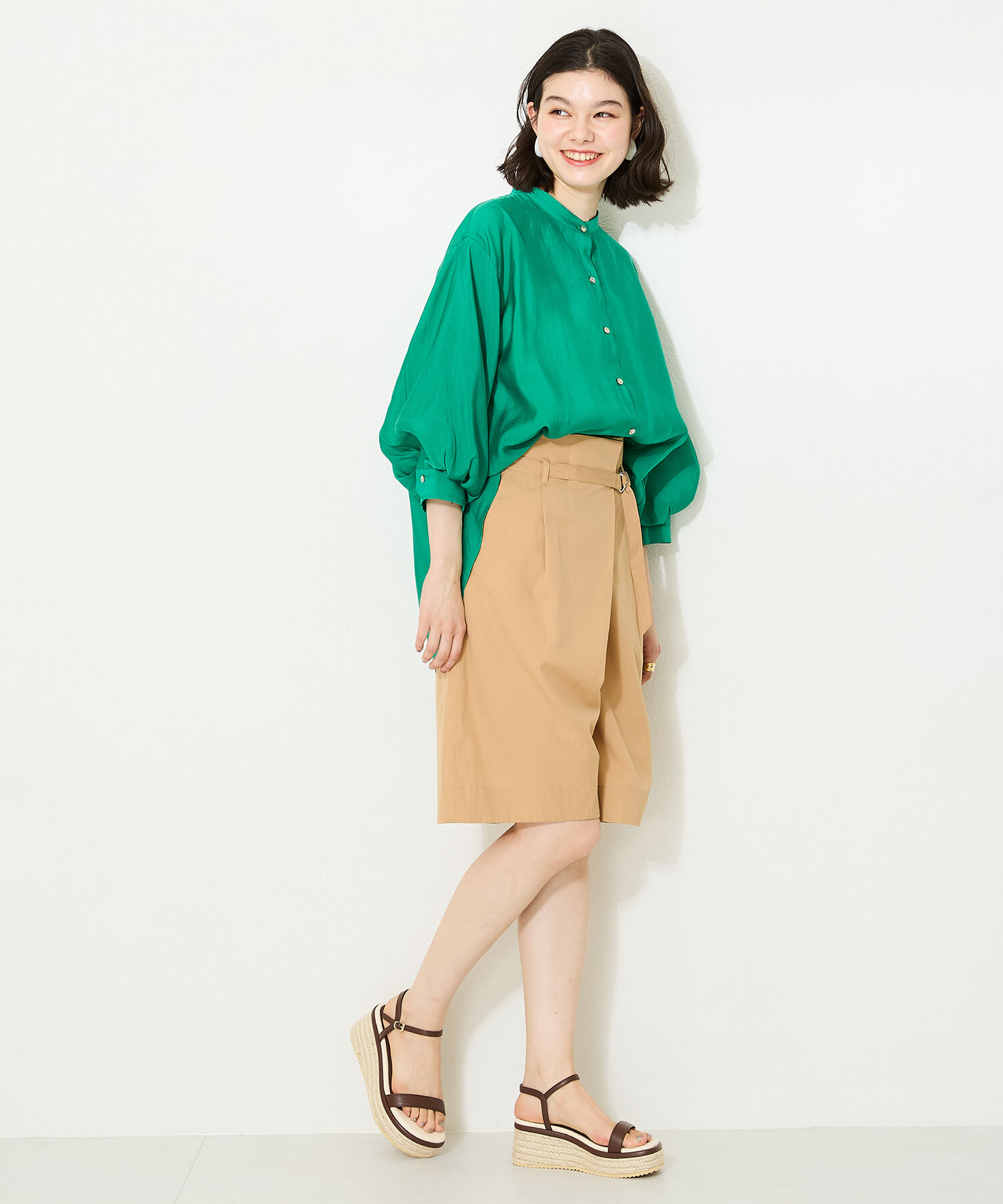 ORiental TRaffic「【アウトレット価格】厚底ジュートソールサンダル/41224 厚底 サンダル 人気 トレンド 売れてる」|サンダル|