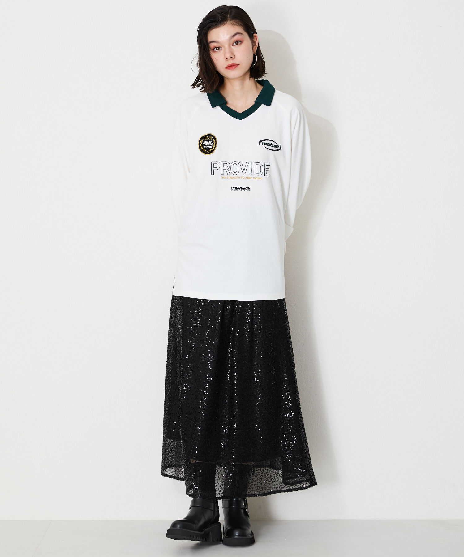 ORiental TRaffic「エンジニア ミドル ブーツ /41421」|ショートブーツ|