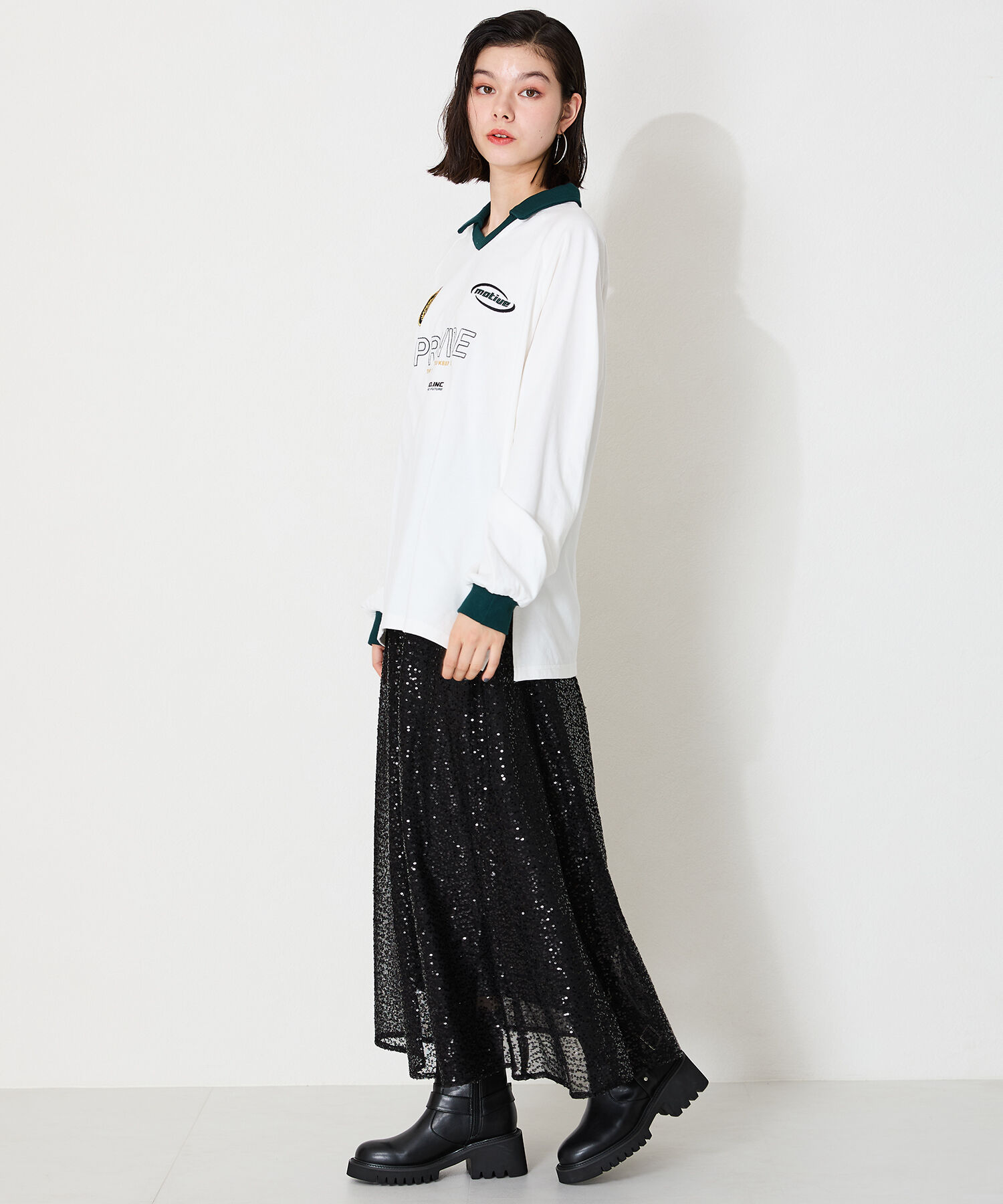 ORiental TRaffic「エンジニア ミドル ブーツ /41421」|ショートブーツ|