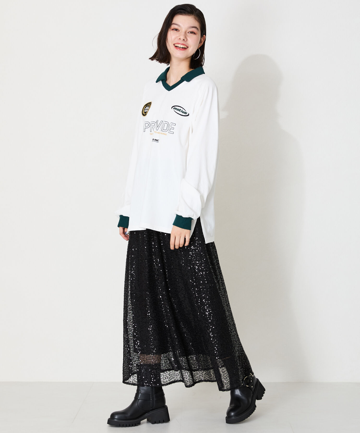 ORiental TRaffic「エンジニア ミドル ブーツ /41421」|ショートブーツ|