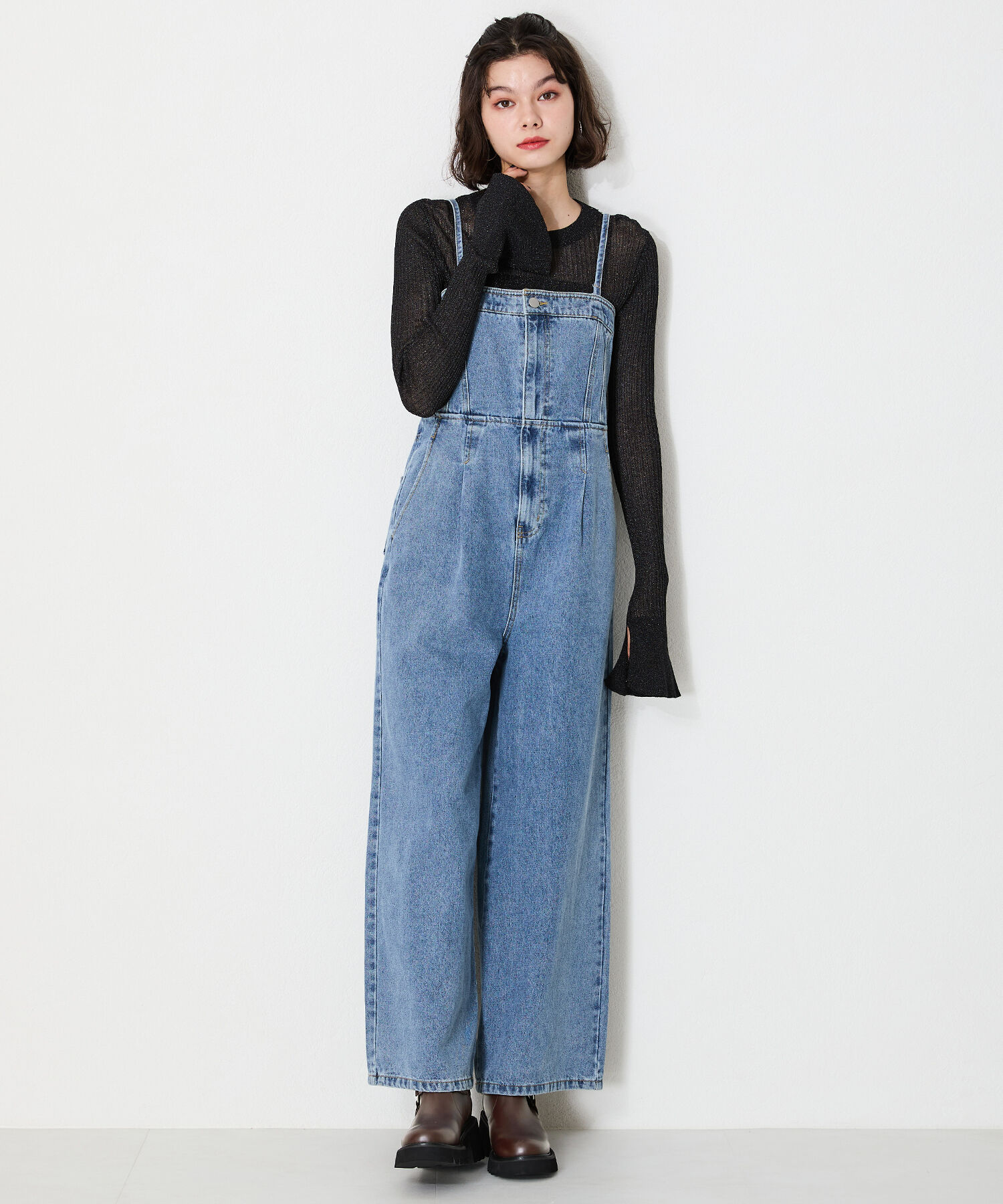 ORiental TRaffic「エンジニア ミドル ブーツ /41421」|ショートブーツ|