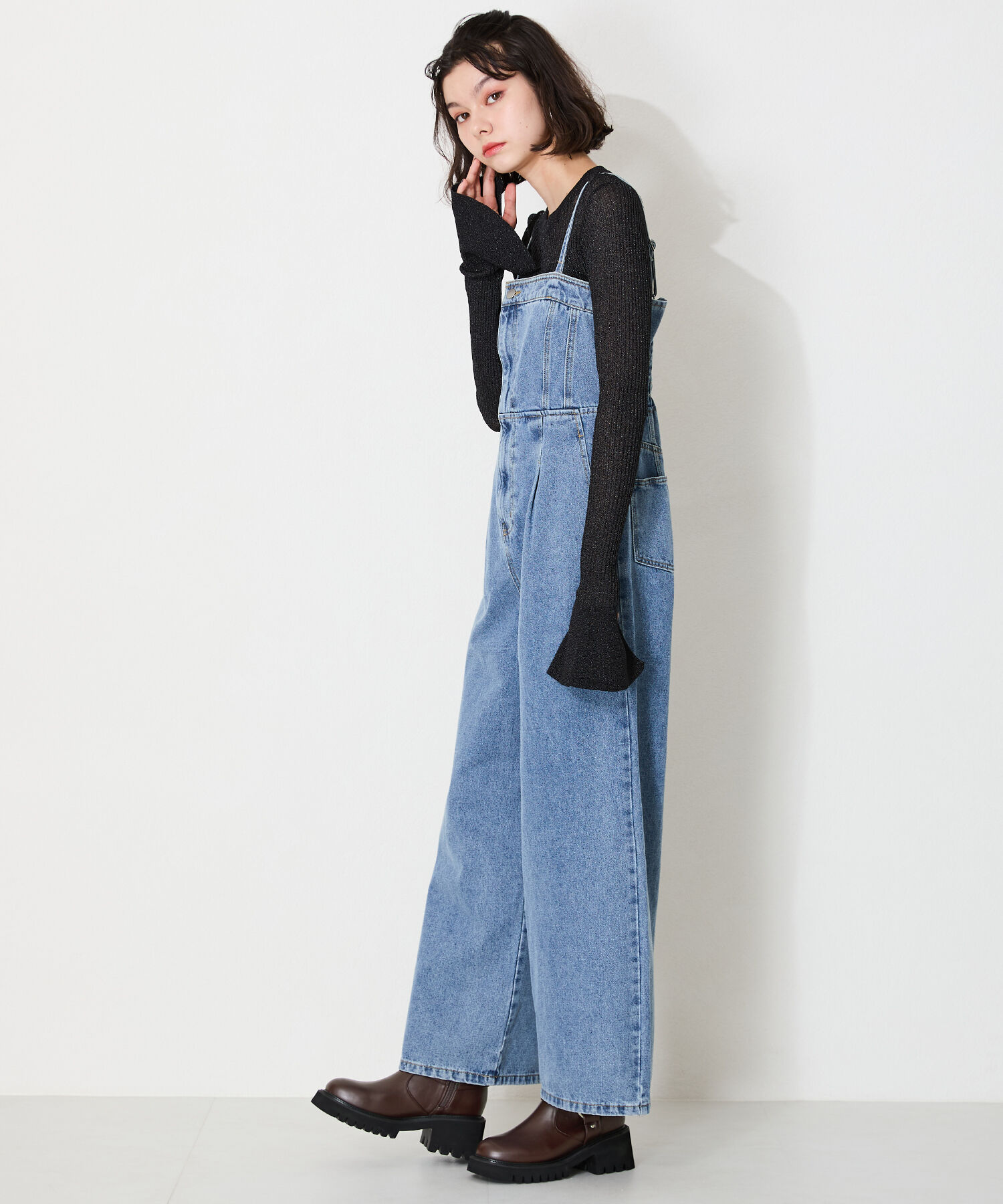 ORiental TRaffic「エンジニア ミドル ブーツ /41421」|ショートブーツ|