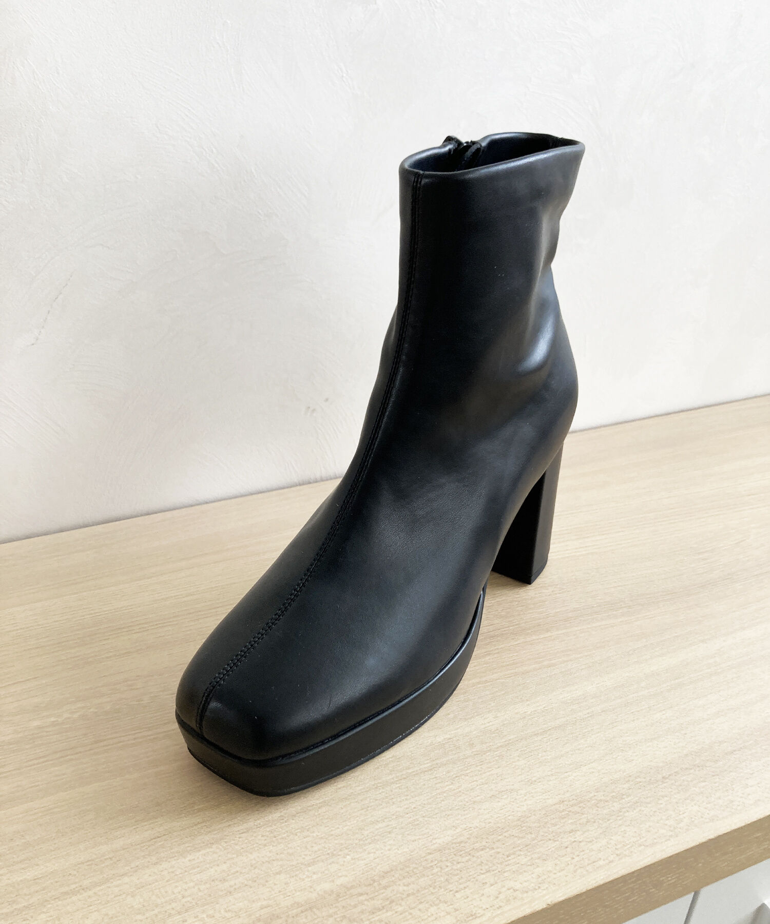 ORiental TRaffic「プラットフォームヒールショートブーツ/41422」|ショートブーツ|