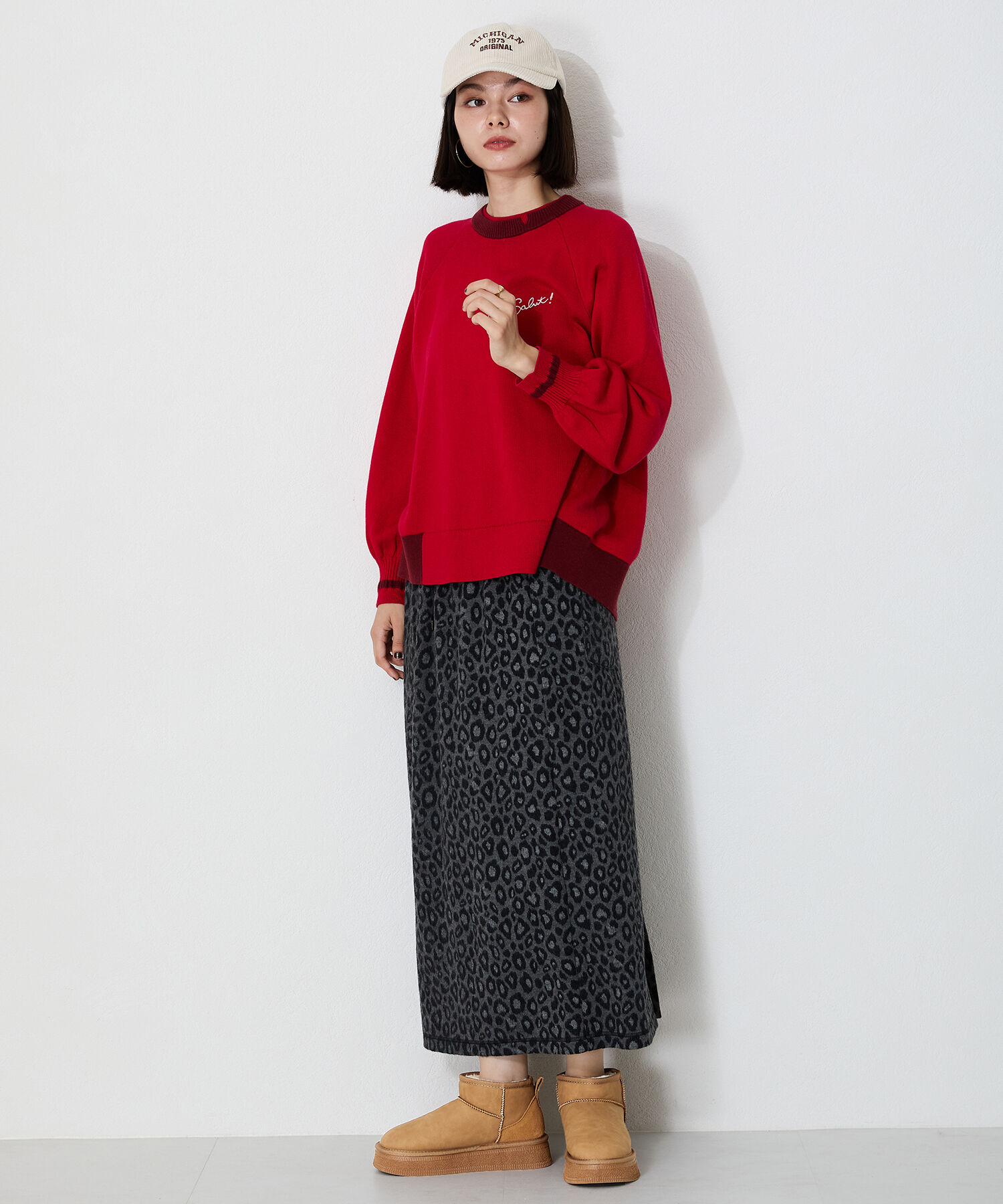 ORiental TRaffic「【 厚底 】フレアソール ムートン ショート ブーツ/41426 防寒」|ショートブーツ|