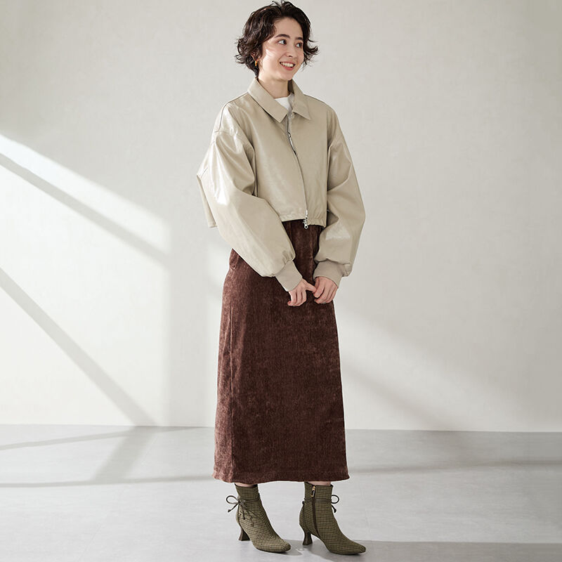 ORiental TRaffic「サイド リボン ヒール ブーツ /51417」|ショートブーツ|