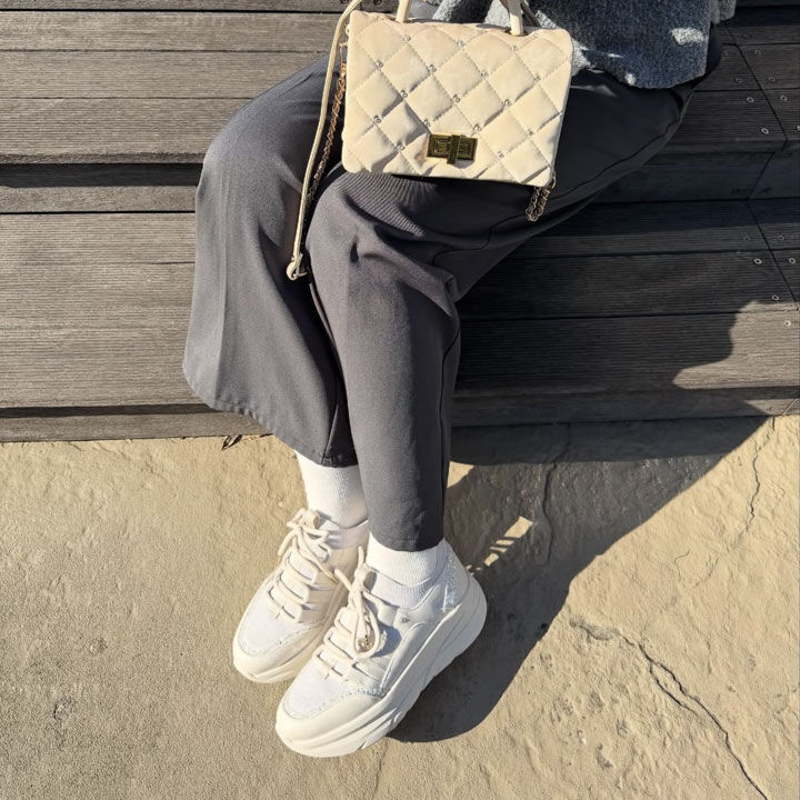 プラスダイアナ「厚底スニーカー　IF46524」|スニーカー|