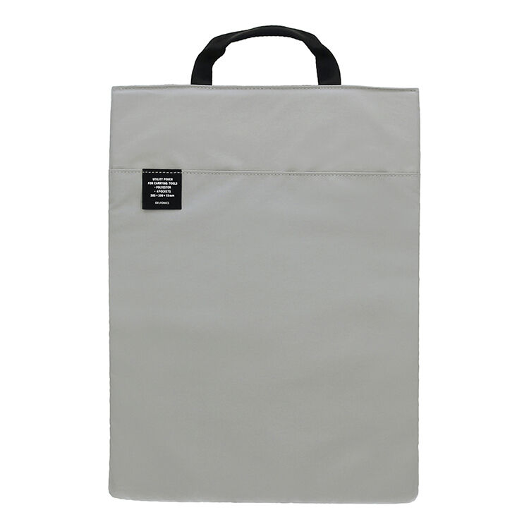 DELFONICS「インナーキャリング スタッド パソコンケース 15インチ」|ビジネスバッグ|ライトグレー