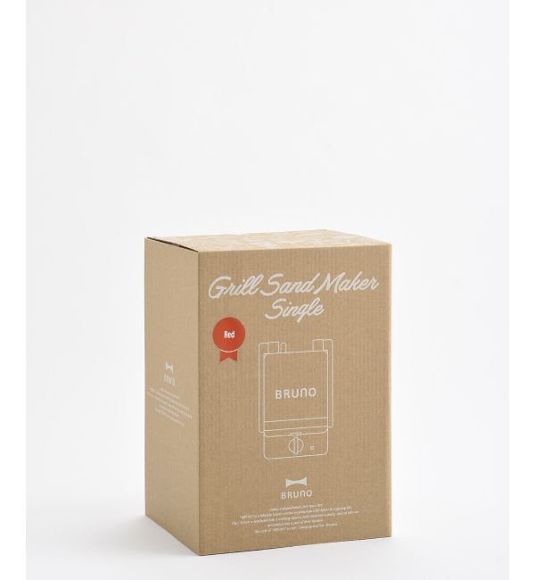 BRUNO「グリルサンドメーカー シングル」|電化製品|