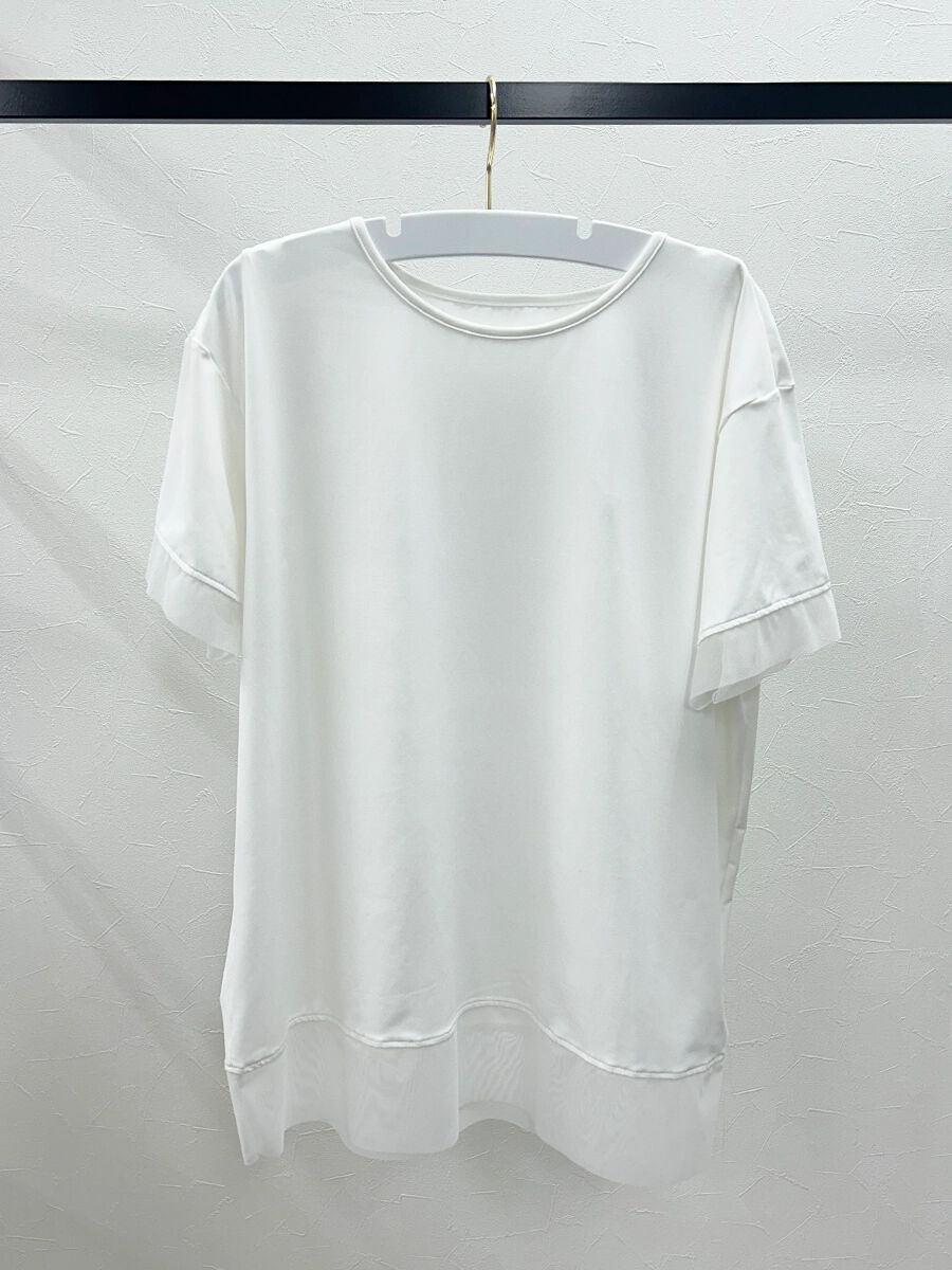 ALBOVE「UVカットメッシュストレートTシャツ」|スポーツ|
