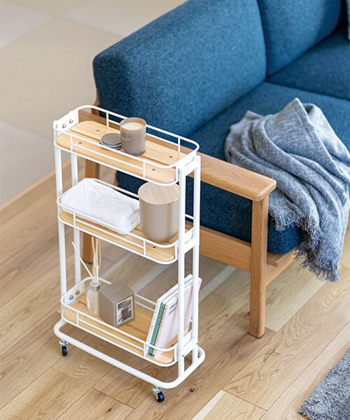  「幅20cm　スリムワゴン」|食器・キッチングッズ|