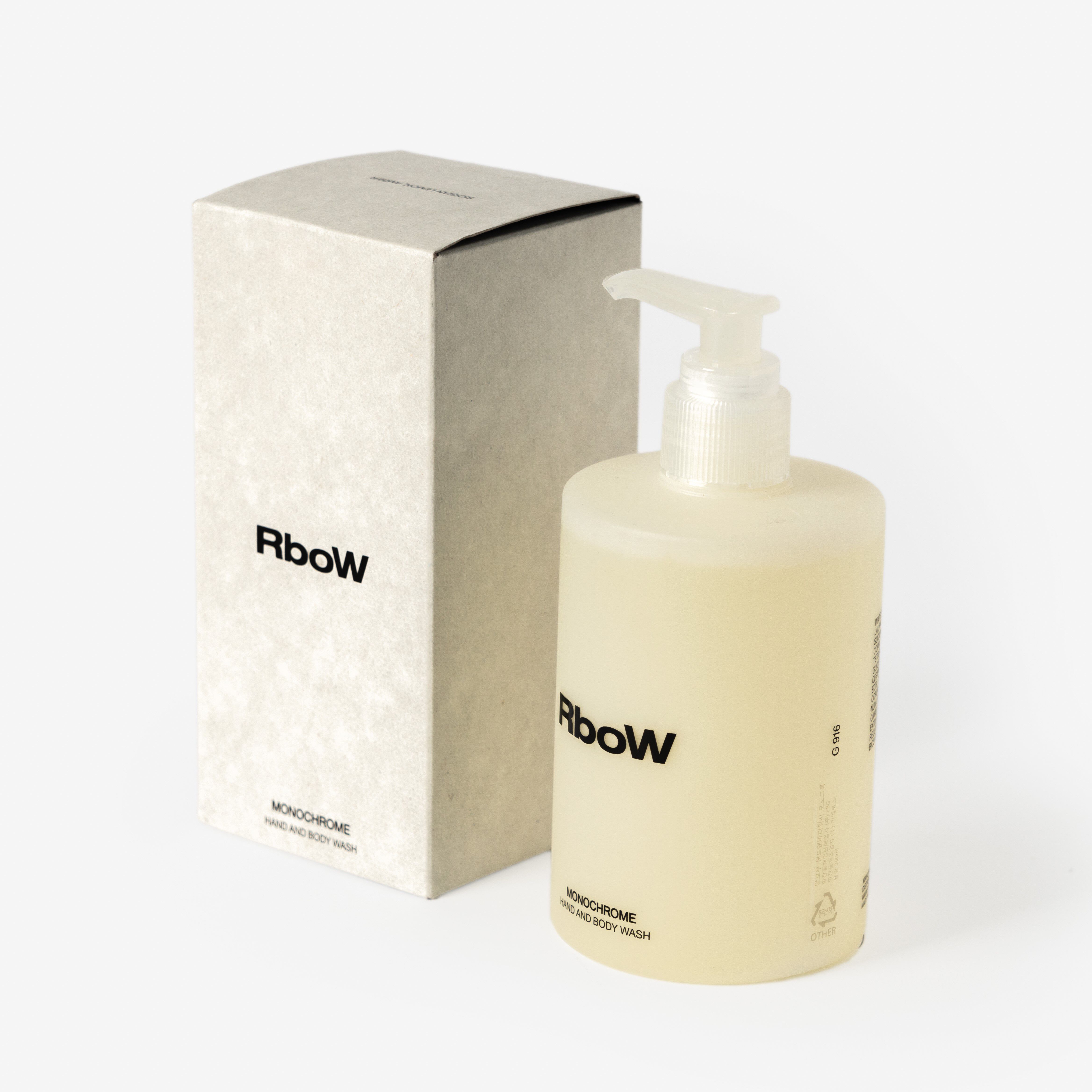 RboW「【RboW】ハンド＆ボディ ウォッシュ  MONOCHROME」|ボディクレンジング|