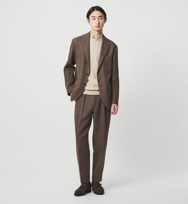 UNITED ARROWS「＜SOVEREIGN＞ピンヘッド ２ボタン テーラードジャケット RELAX MODEL」|スーツ|