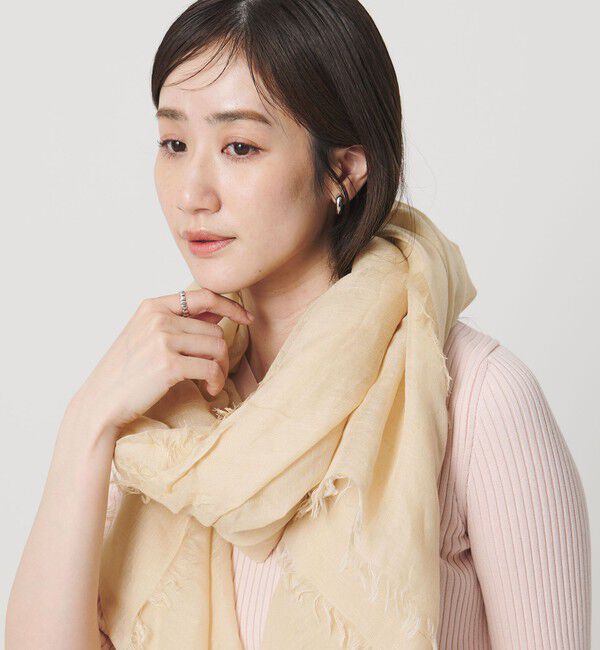 UNITED ARROWS「＜ASAUCE MELER＞R/LI/SI  MRG ストール」|ストール|