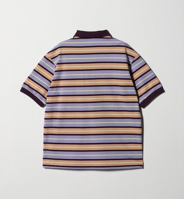 UNITED ARROWS「＜SCYE BASICS＞マルチボーダー ピケ ポロシャツ」|Tシャツ・カットソー|