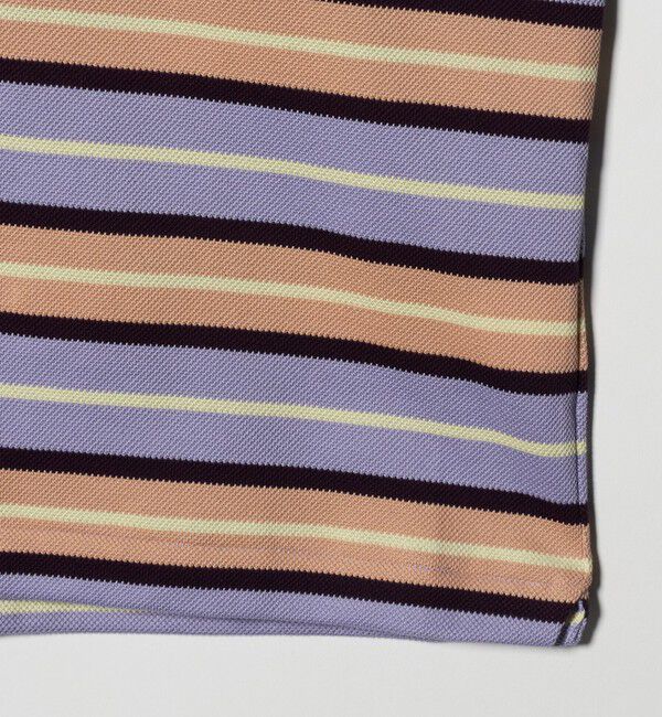 UNITED ARROWS「＜SCYE BASICS＞マルチボーダー ピケ ポロシャツ」|Tシャツ・カットソー|