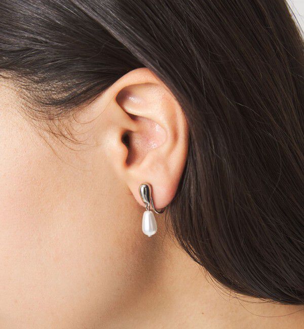 UNITED ARROWS green label relaxing「シズクモチーフ イヤリング」|イヤリング|SILVER