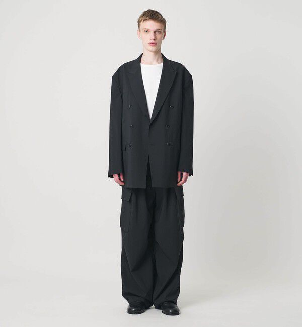 MONKEY TIME「RENU TROシリーズ ダブル ブレスト ジャケット -セットアップ対応-」|テーラードジャケット|
