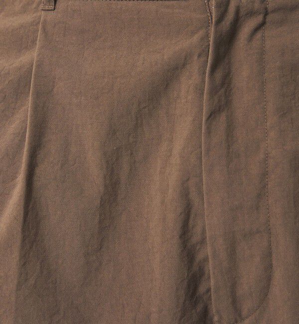 STEVEN ALAN「＜Steven Alan＞ ナイロン オックス アウト ワンプリーツ スラックス」|スラックス|