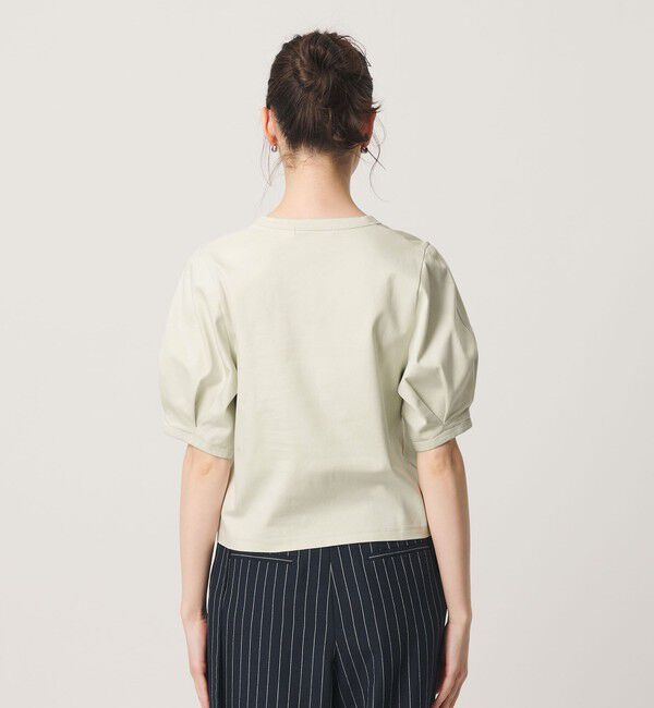 BEAUTY&YOUTH UNITED ARROWS「コットンスムース タック ショートスリーブ プルオーバー」|Tシャツ・カットソー|