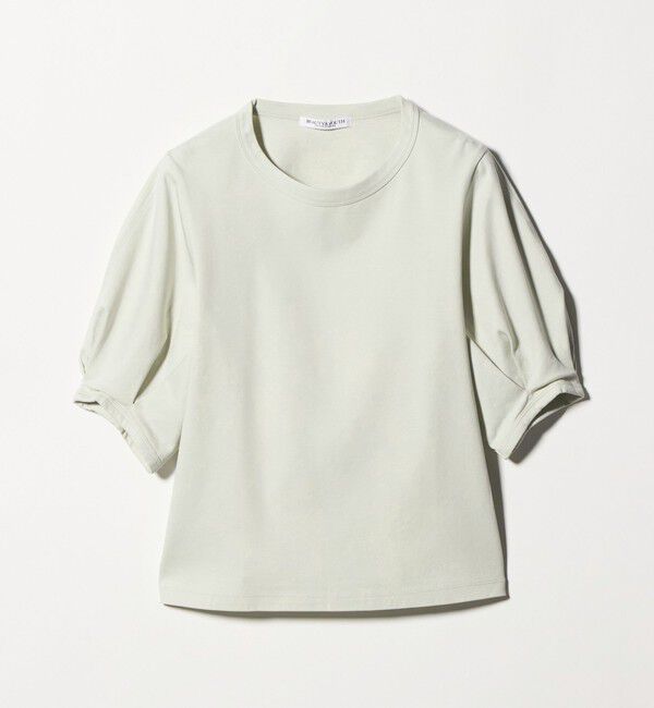 BEAUTY&YOUTH UNITED ARROWS「コットンスムース タック ショートスリーブ プルオーバー」|Tシャツ・カットソー|